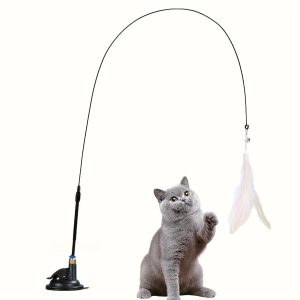 Handsfree kattenhengel met zuignap